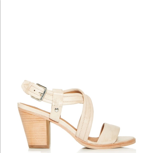 Frye Dani Crisscross Slingback Block-Heel Sandals - Picture 4 of 5